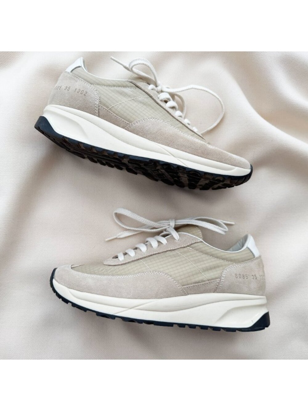 Common Projects Track 80 Sneaker in Tan, size 35 - Picture 11 of 11